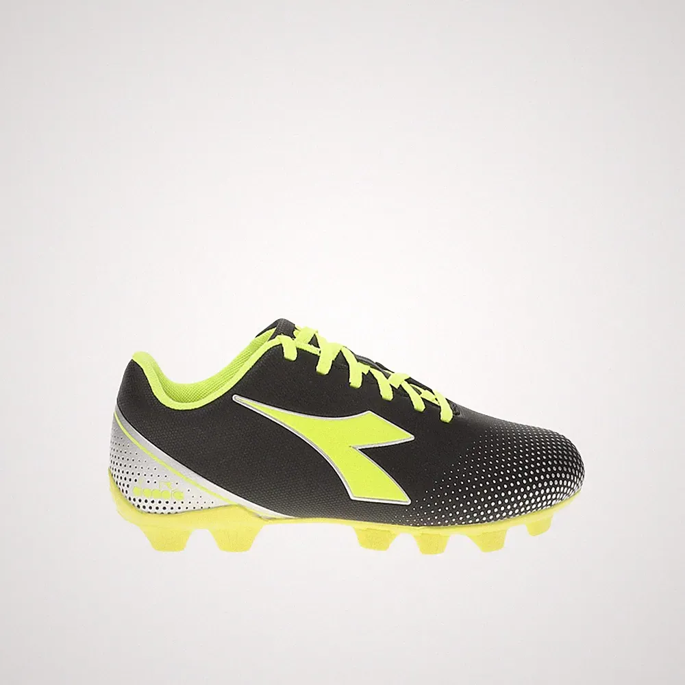 diadora Pichichi 7 Multi Ground Soccer Cleats Youth Boys Black, Yellow Sneakers