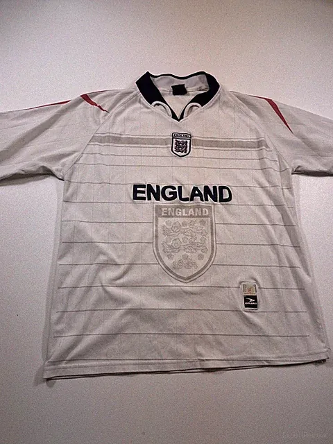 Drako England Men’s National Team White Soccer Jersey Men’s One Size