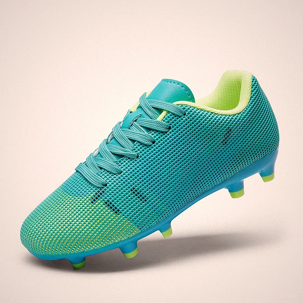 DREAM PAIRS Boys Girls Soccer Cleats Youth Firm Groud Athletic Outdoor Trainn...