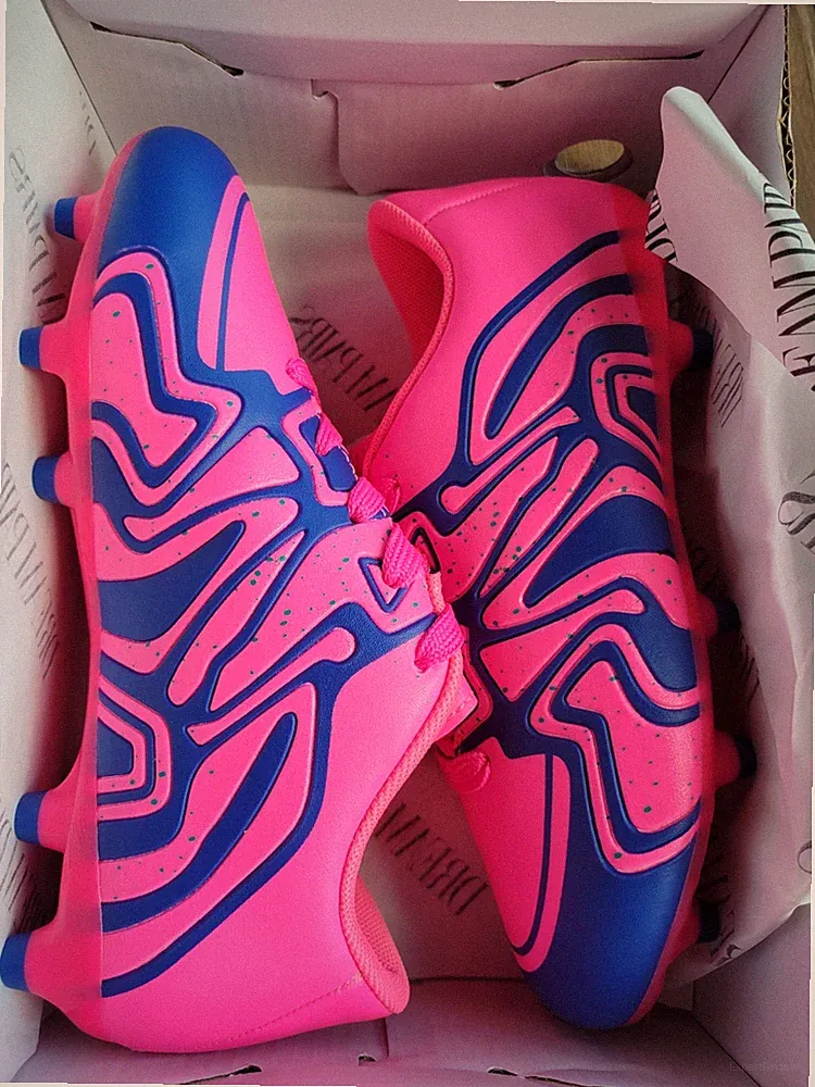 Dream Pairs Girls 2 Youth Soccer Shoes Indoor Outdoor Football Baseball Cleats