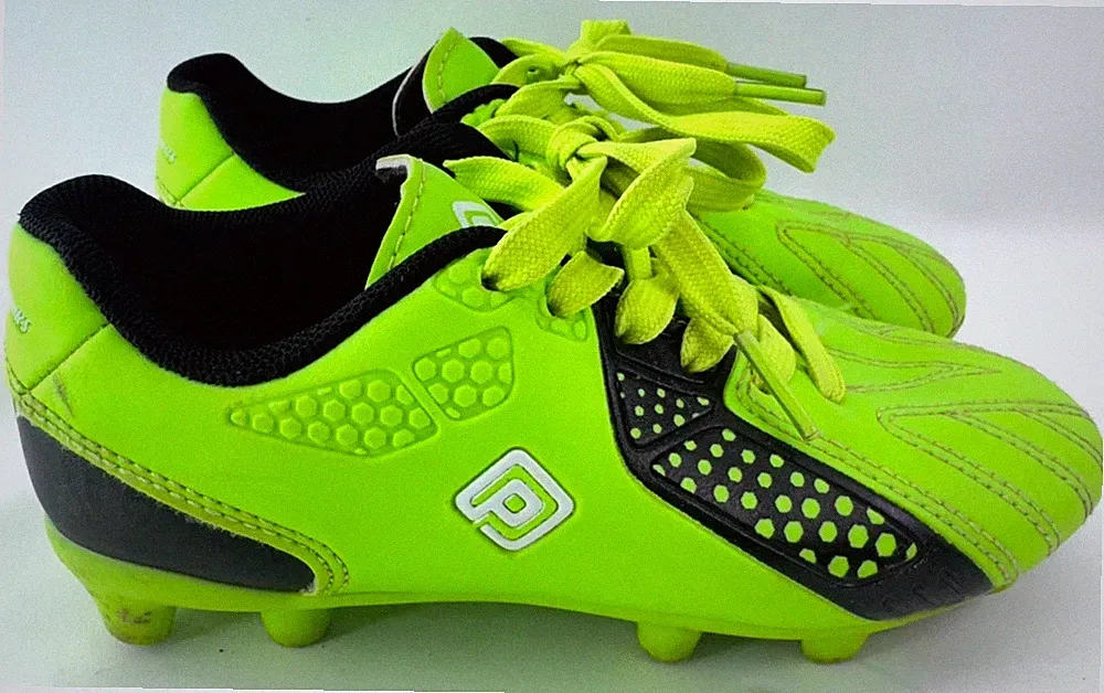 Dream Pairs HZ19006K Soccer Cleats Men's Size 11 Neon Green Lace Up Performance