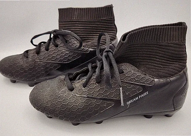 DREAM PAIRS Kids Size 3 Cleats Elastic Sock Youth Boys Girls Athletic Sports