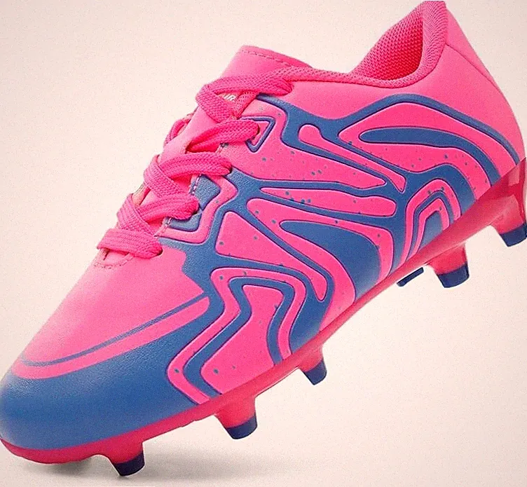 DREAM PAIRS Kids Soccer Cleats Youth Firm Ground Outdoor Football Shoes