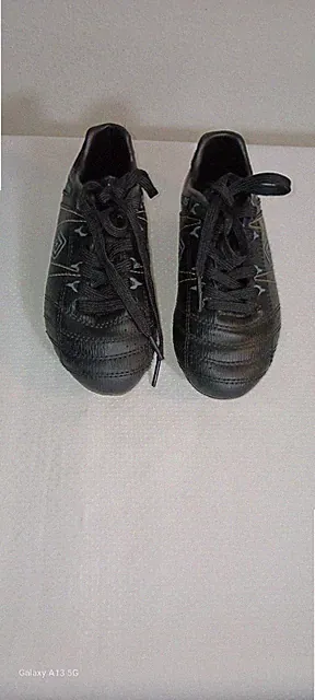 Dream Pairs Little Kids Soccer Cleats Size 10 Outdoor Firm Ground Black