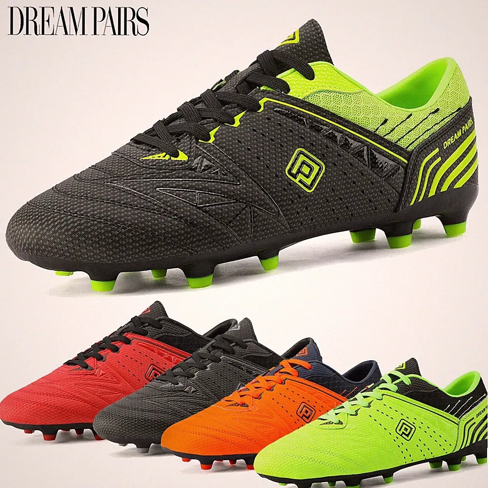 DREAM PAIRS Men Soccer Shoes Sport Athletic Outdoor Football Cleats Size 6.5-13