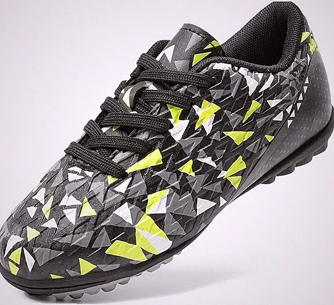 DREAM PAIRS Turf Indoor Soccer 'Black/Neon Green'