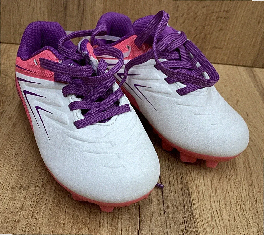 DSG Soccer Cleats Speed Viper DSG24YSC White Pink Purple PNK Size 8k