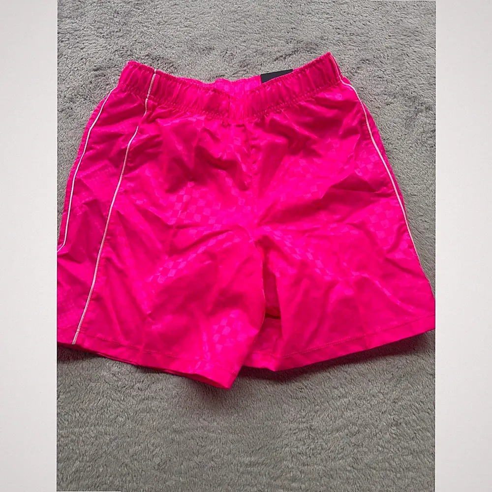 DSG Youth Boys L Pink Woven Soccer Shorts Athletic Fit Performance