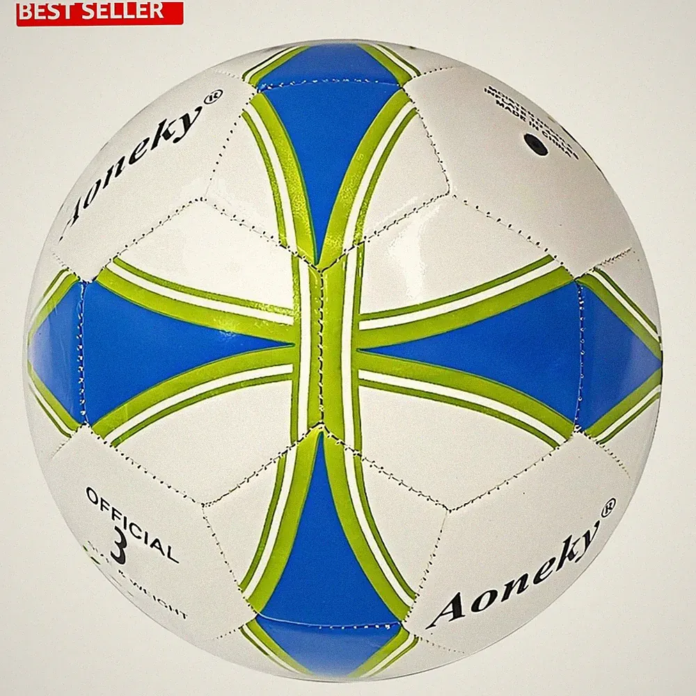 Durable Mini Soccer Ball with Pump - Size 3 for Kids Age 5-8, Lightweight Fun