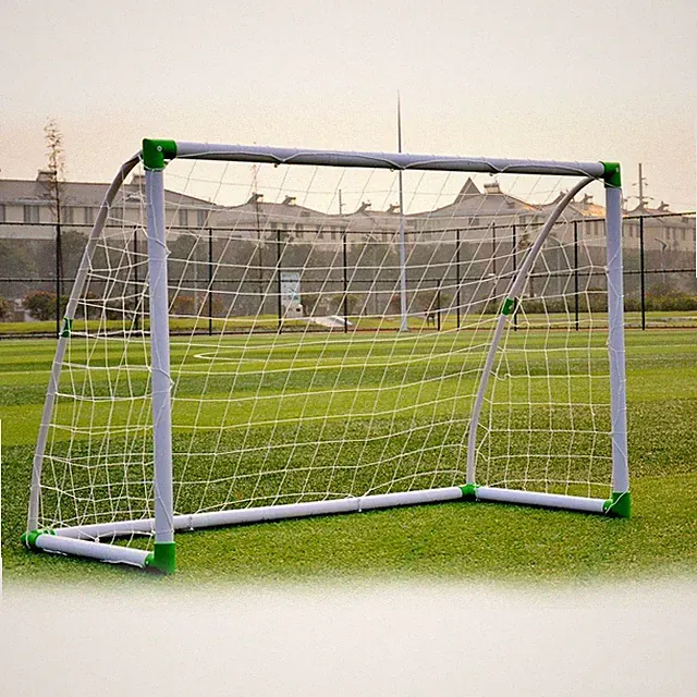 Durable PVC Frame Soccer Goal Football Net 6x4 FT Portable Youth Kids
