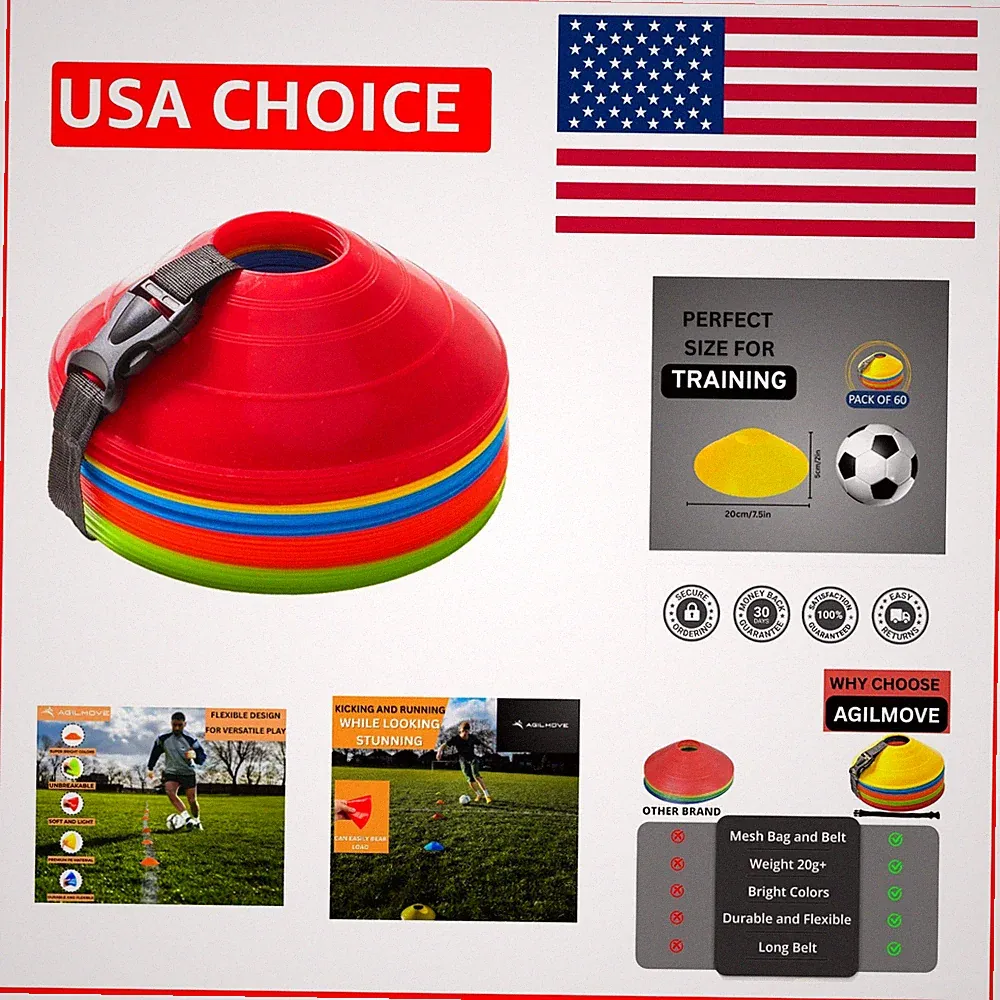 soccer cones