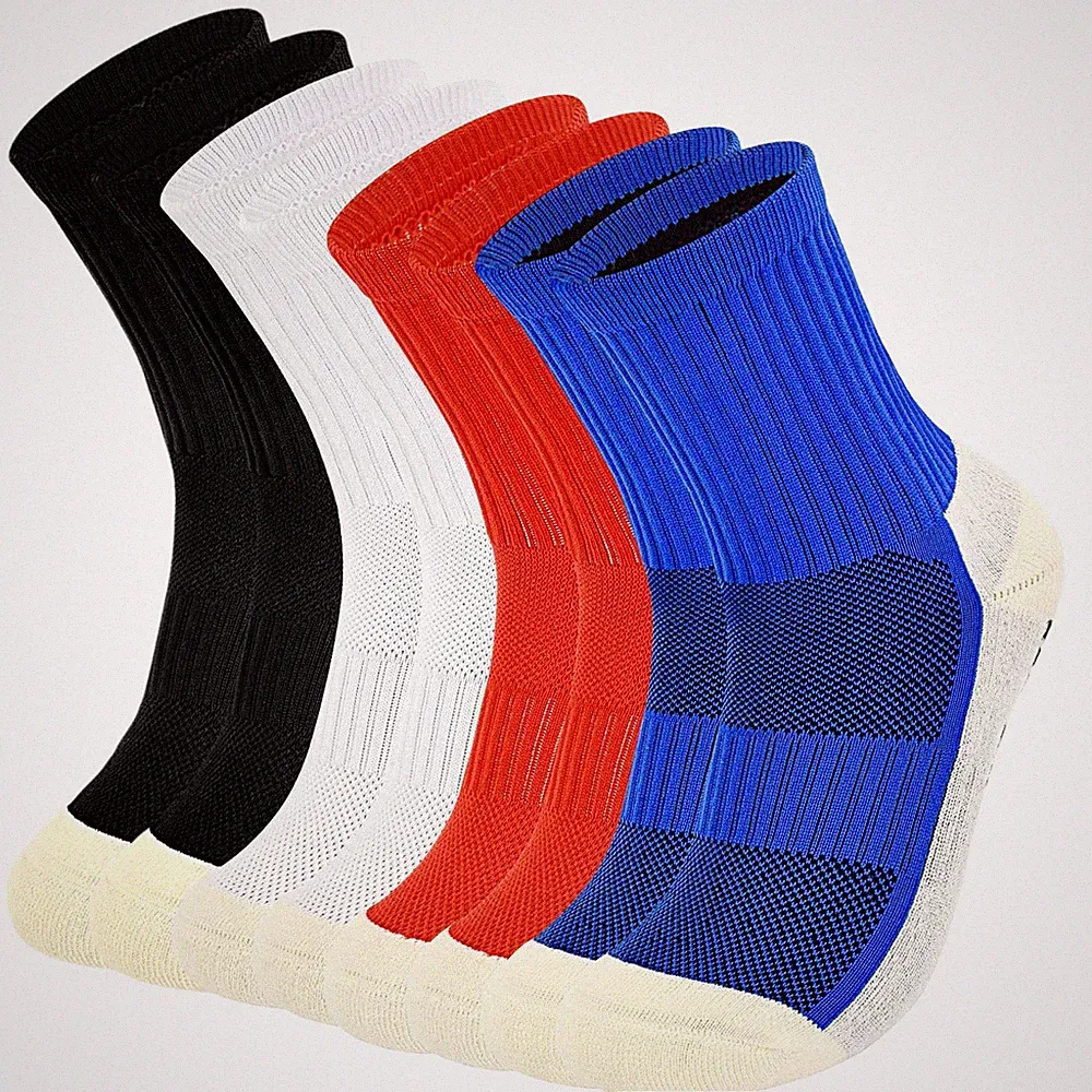 ELUTONG Kids Grip Soccer Socks Anti Slip Football Athletic Sports Crew Socks...