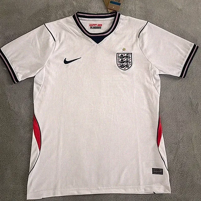 England Home 26 World Cup Jersey Version Size S-4XL