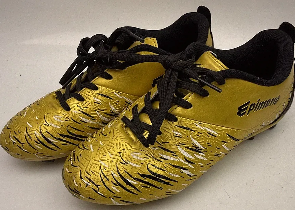 ⭐ EPIMENO Soccer Cleats Boys Girls Kids Unisex Football Baseball - Size 1.5 ⭐