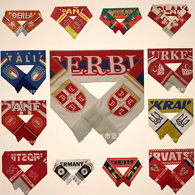 Europe national football team Scarf Soccer Football National Supporter Fan Gift