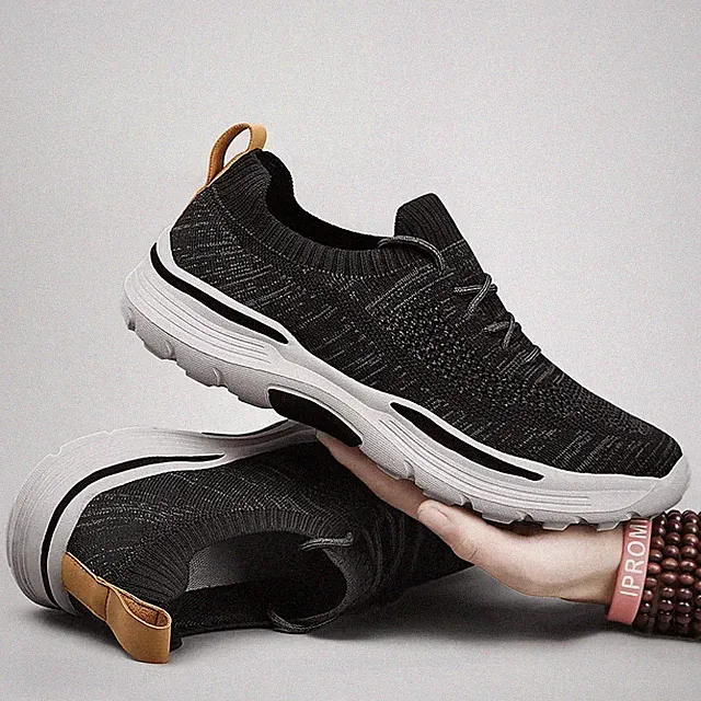 Fashion Summer Men Driving Shoes Mesh Outdoor Slip-on Flats Sneakers Soft Loafer