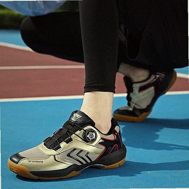 Fashionable Indoor Badminton Sneakers Anti Slip Balance Strong Grip Men Shoes