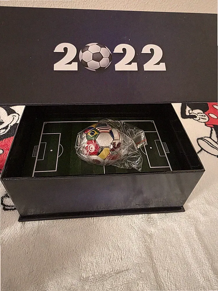 FIFA 2022 World Cup 30 Gram .999 Silver Soccer Ball