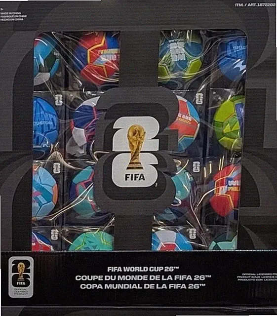 FIFA World Cup 2026 16-Piece Host City Mini Ball Set Official Licensed Brand New