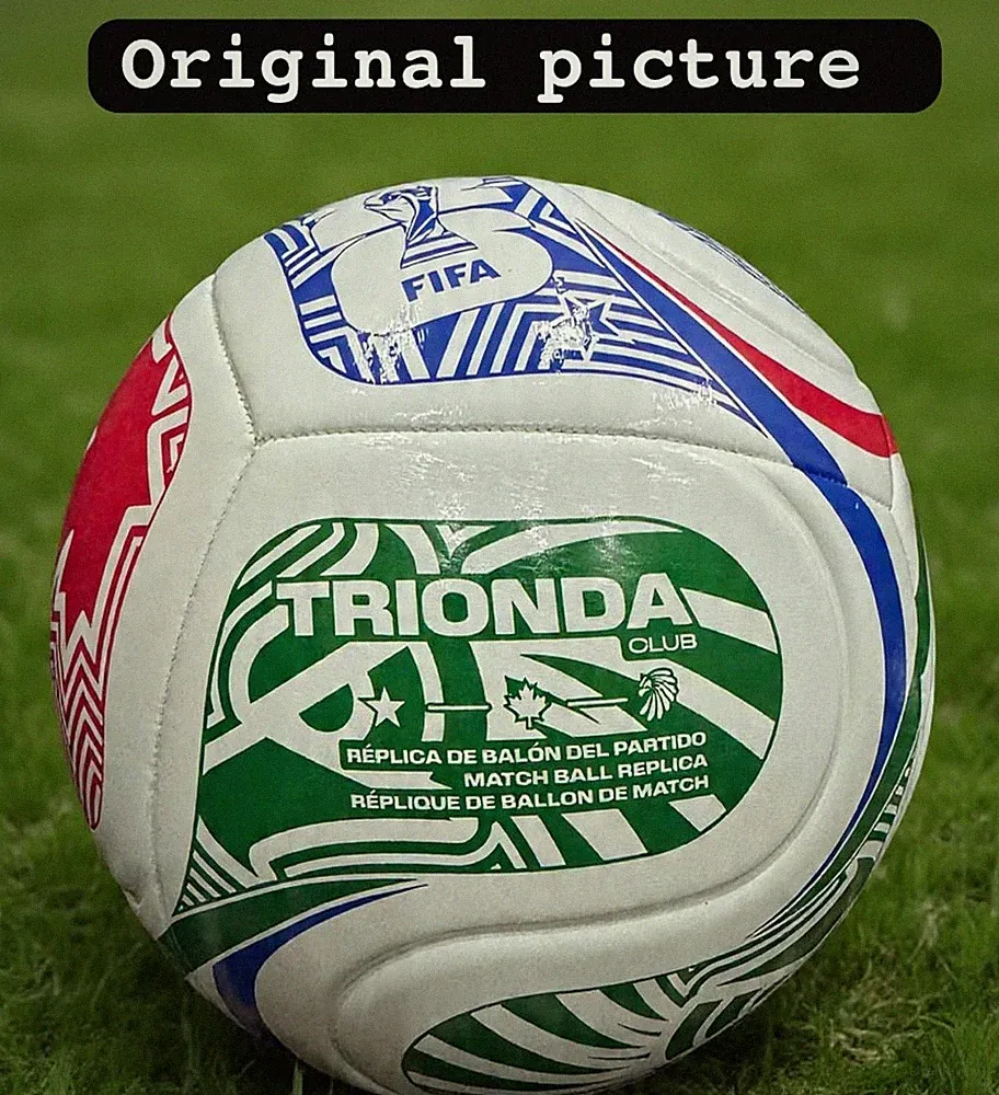 FIFA World Cup 2026™ Adidas TRIONDA Club Training Soccer Ball Size 5 real pic