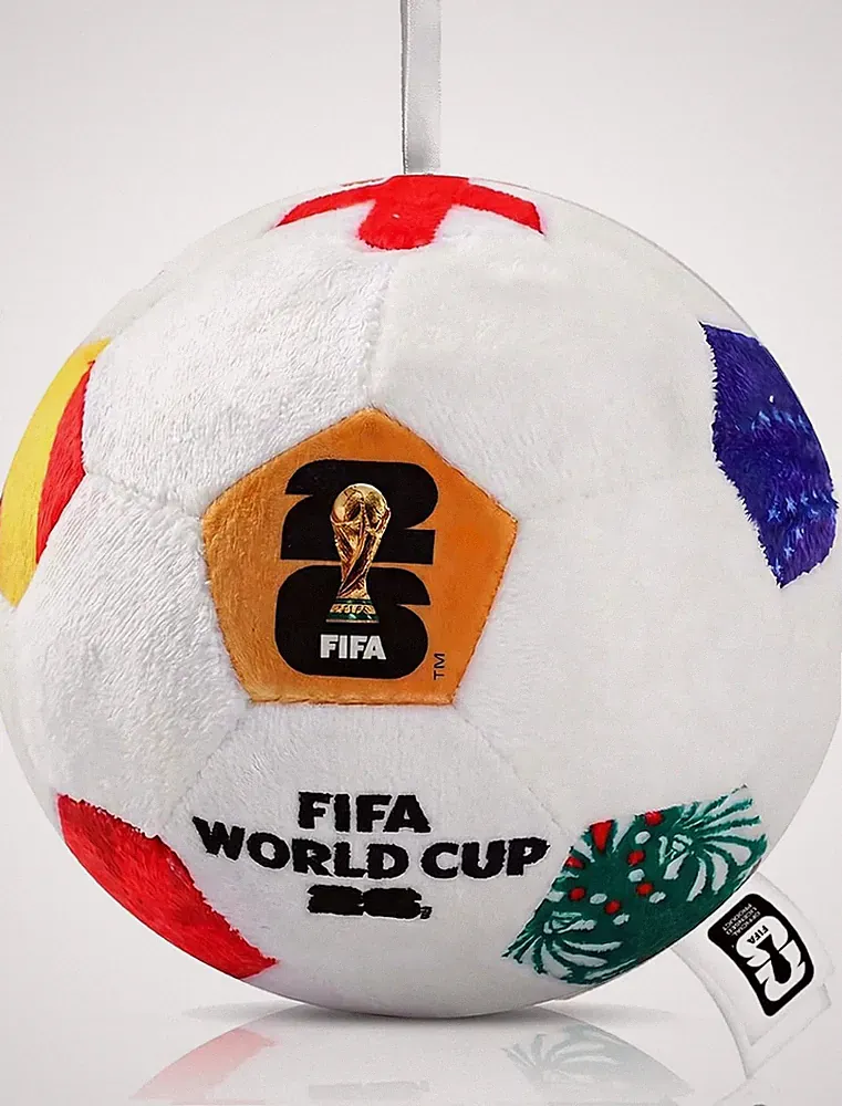 FIFA World Cup 2026 Soccer Ball Plush for Kids, Official 4.7 Inch Soccer Plush P