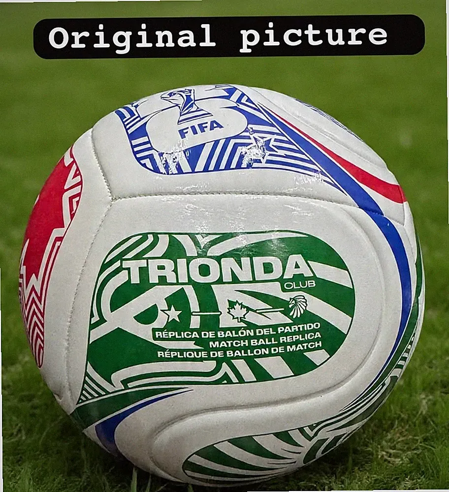 FIFA WorldCup 2026™ Adidas TRIONDA Club Training Soccer Ball Size-5 original pic