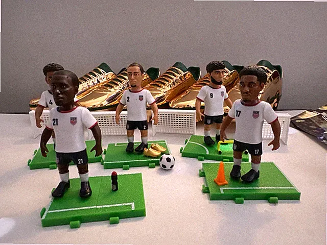 FIVE: Supergoal World Cup 26 Soccer Gold Cleat USMT Tillman Dest Weah Pepi Adams