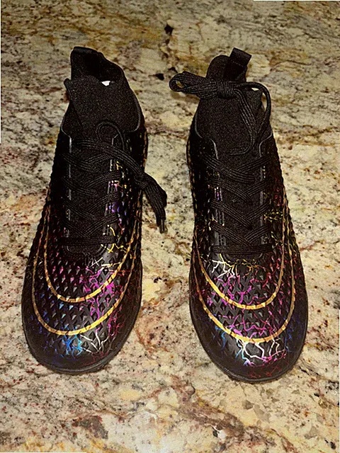 Fjptjz Indoor Football Soccer Indoor Cleats Unisex