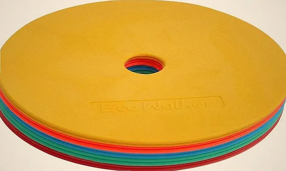 Flat Cones Spot Markers for Soccer Basketball Speed Agility Training