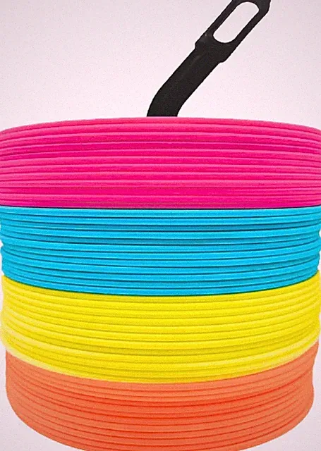 Flat Cones Training Markers for Sports Practice