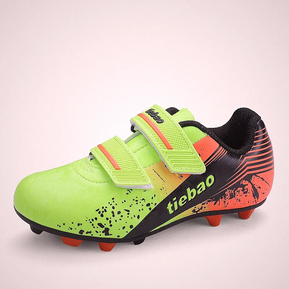 Football Boots Outdoor Sport HG/AG Sneakers Boys Girls Artificial Ground Socc...
