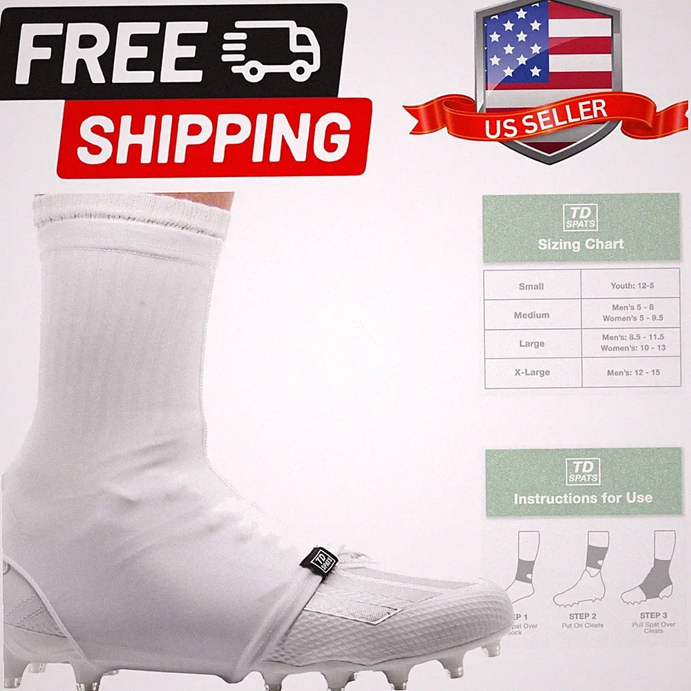 Football Cleat Covers - Wraps for Cleats | for Football, Soccer, Field Hocke...