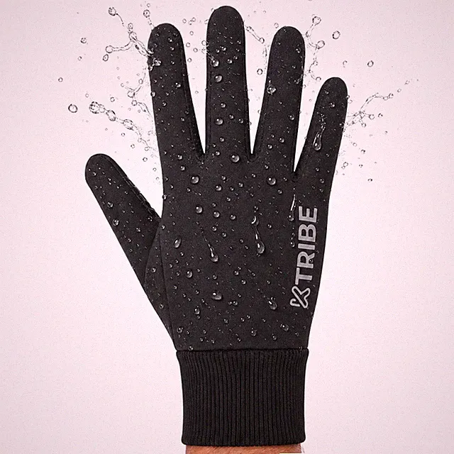 Football Field Player Gloves Waterproof Winter Thermal Grip Boys Kids glove