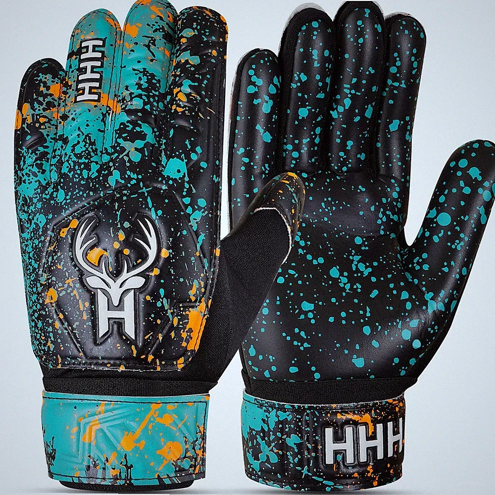 Football Goalkeeper Gloves Kids Boys Soccer Glove with Grip Palms (3-8)