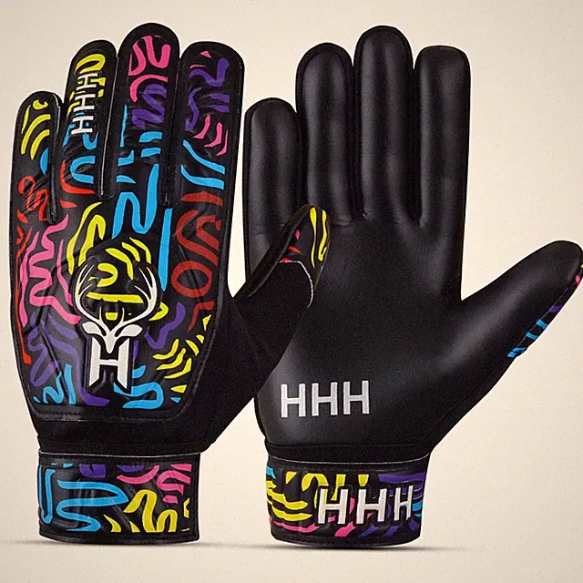 Football Goalkeeper Gloves Kids Boys Soccer Glove with Grip Palms