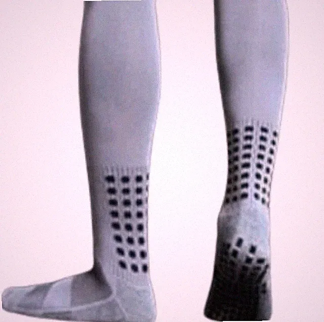 Football Grip Socks Adult Anti Slip Soccer Compression Long Sports Socks