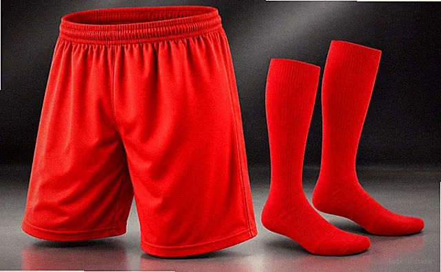 Football Shorts & Socks Set, Soccer,Youth Adult Training Sportswear