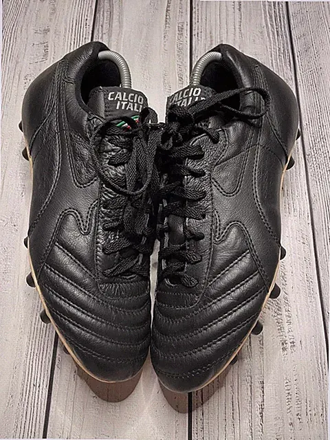 Football Soccer Vintage boots Diadora Calcio Italia 45 European USA 11
