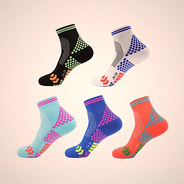 Football Socks Anti Slip Non Slip Grip Sports Soccer Compression Socks Running