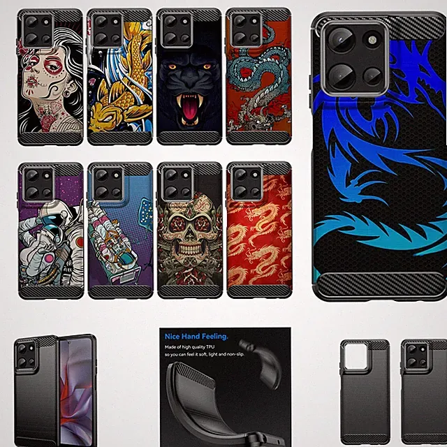 For Moto G Power 2025 | Flex TPU Fiber | Shockproof Slim Flexible Case