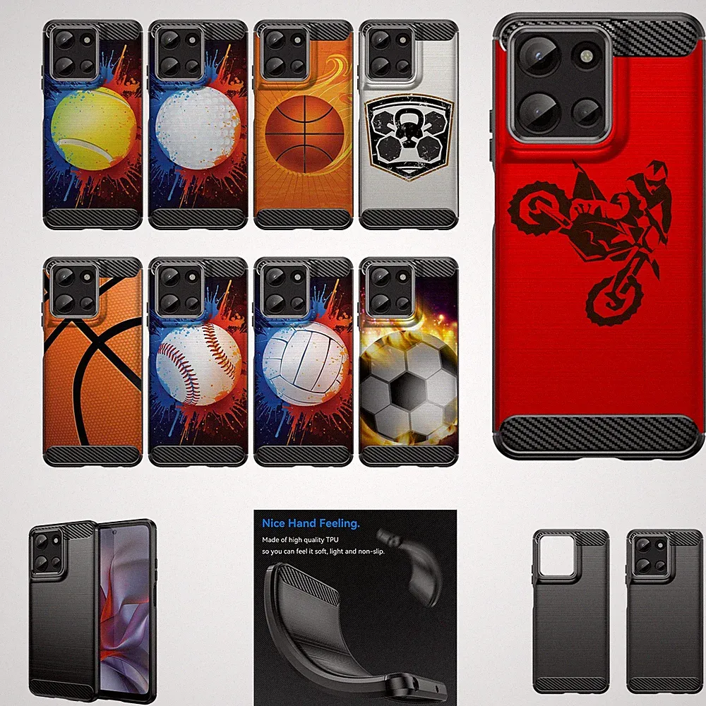 For Moto G Power 2025 | Flex TPU Fiber | Slim Flexible Matte Case
