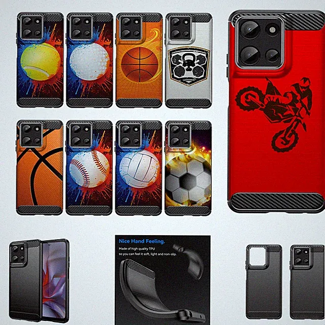 For [Moto G Power (2026 ONLY)][Flex TPU Fiber SET6] Matte Case Slim Flexible