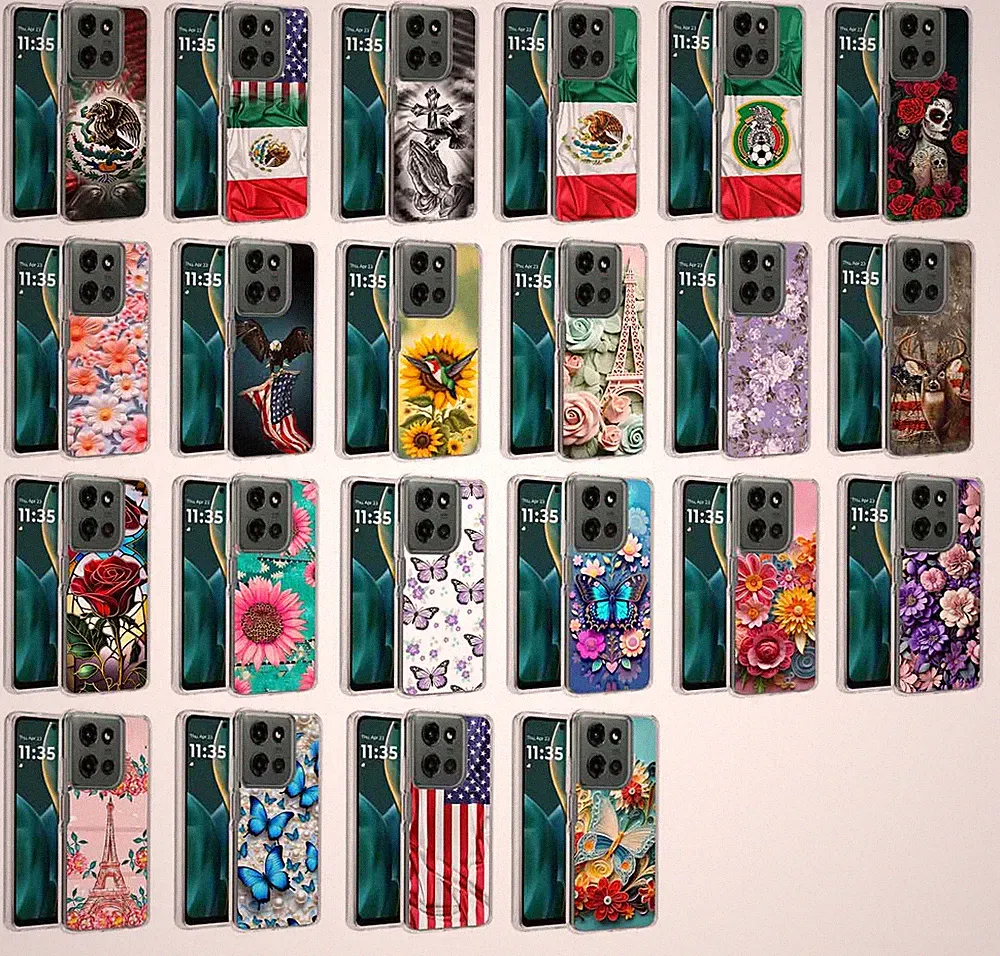 For Motorola Moto G Power 5G 2025 - Texture Design Impact Cover Shock Proof Case