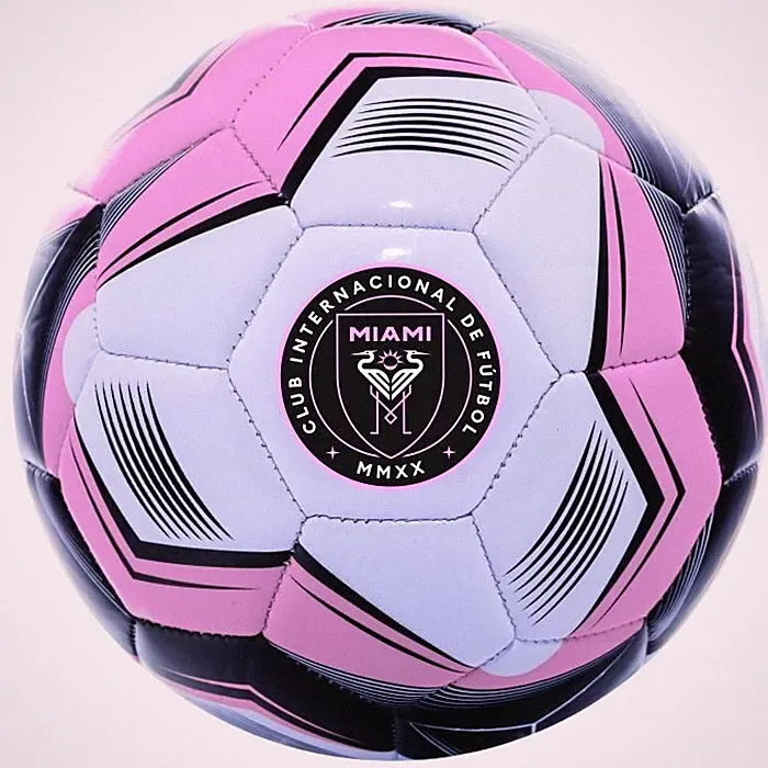 Franklin Sporting Goods Inter Miami Size 1 Soccer Ball Black Pink White