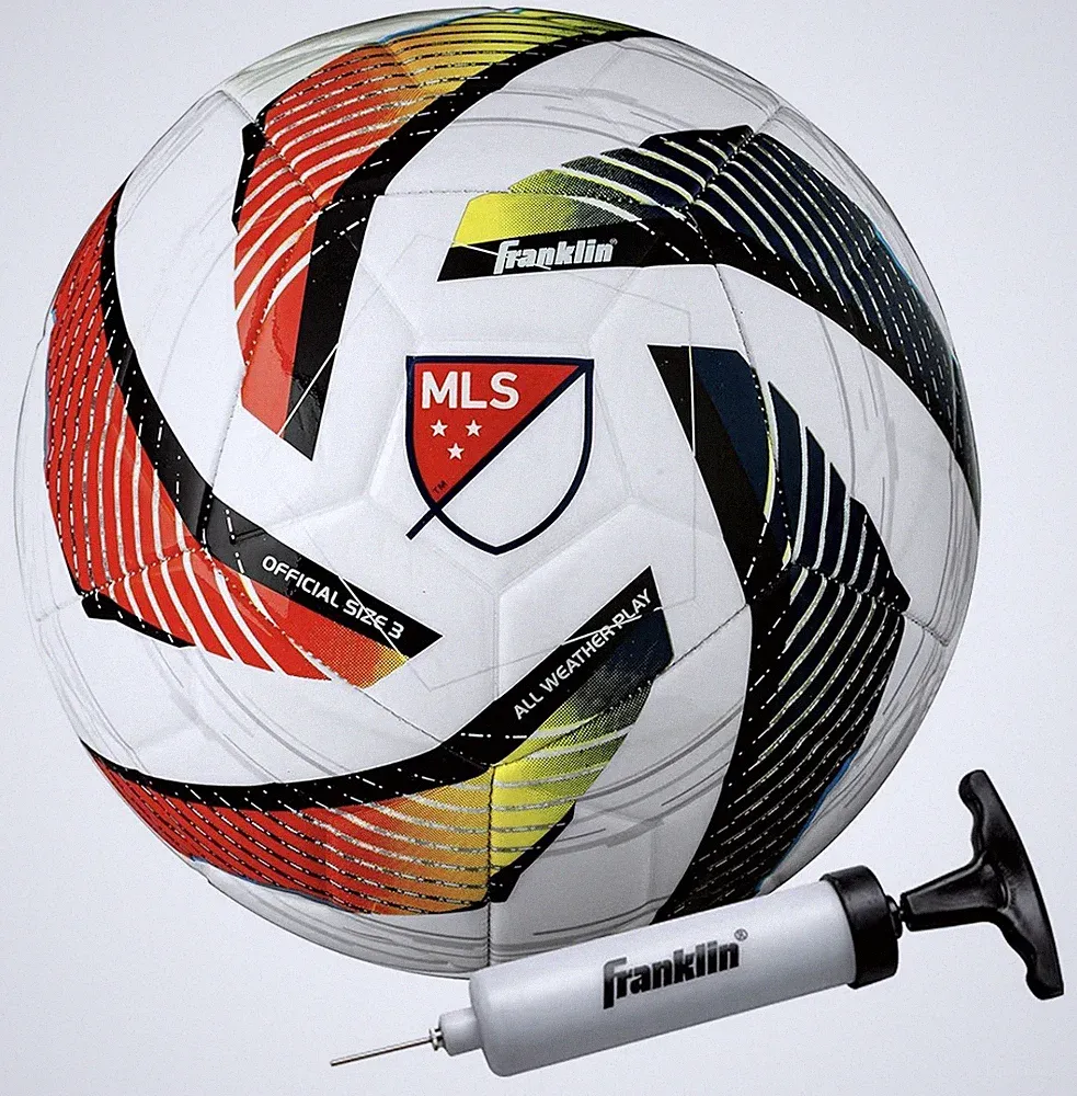 Franklin Sports MLS Tornado Soccer Ball Size 4