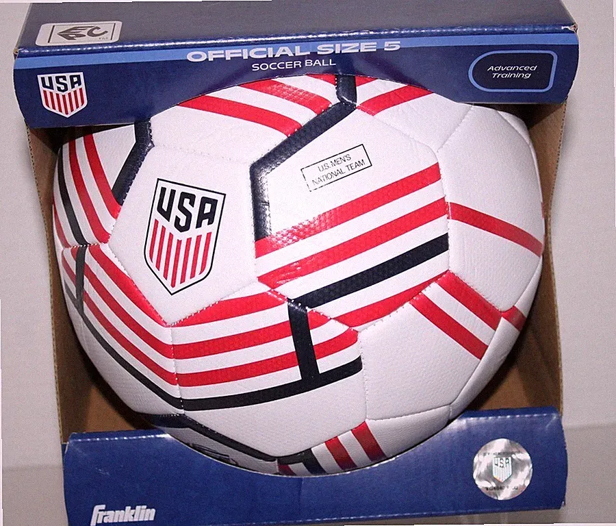 Franklin U.S. Men's National Team Official Size 5 Soccer Ball - New