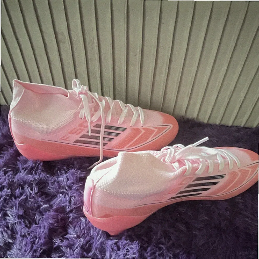 FSO Pink Soccer Cleats with Studs