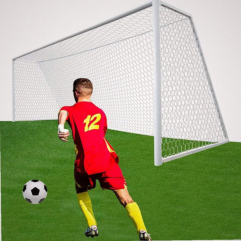 Full Size Soccer Goal Net 24X8Ft / 18.5X6.5Ft Soccer Goal Net [4Mm Nylon, 4.7"