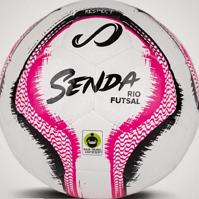 Futsal Ball Size 3 Fair Trade Certified Pink Ages 8-12 SENDA Rio Match