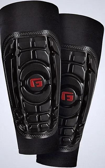 G-Form Pro-S Shin Guards Adult Small Lightweight Soccer Slip In Pads Black NWT